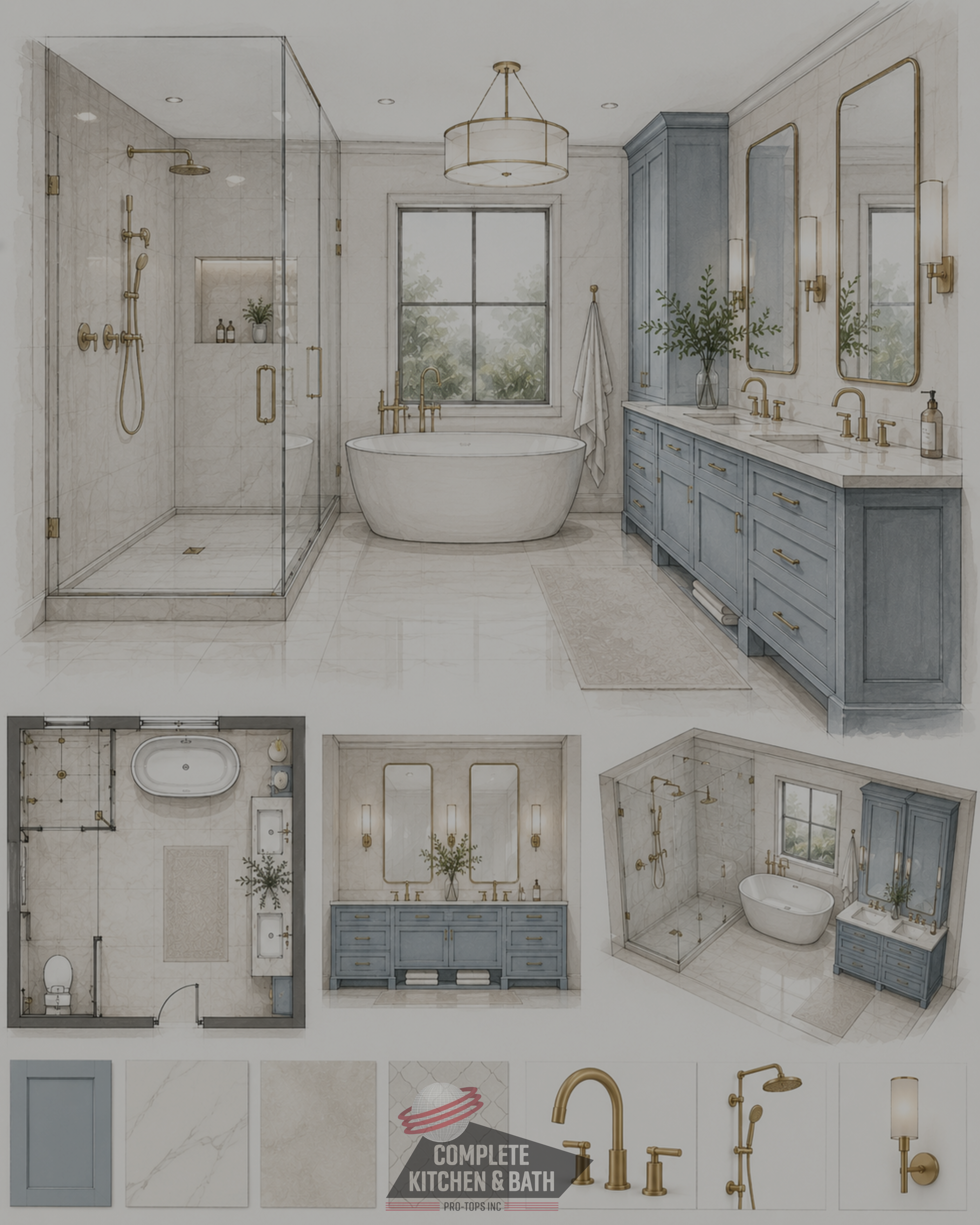3D design rendering example